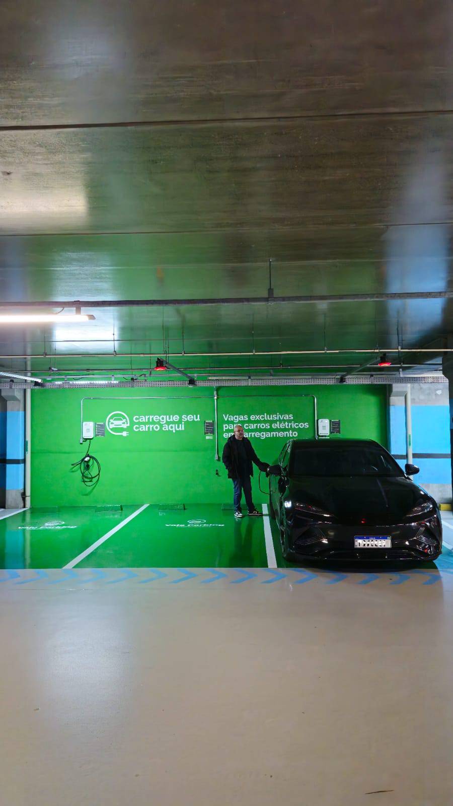 Vaga de recarga Vale Parking